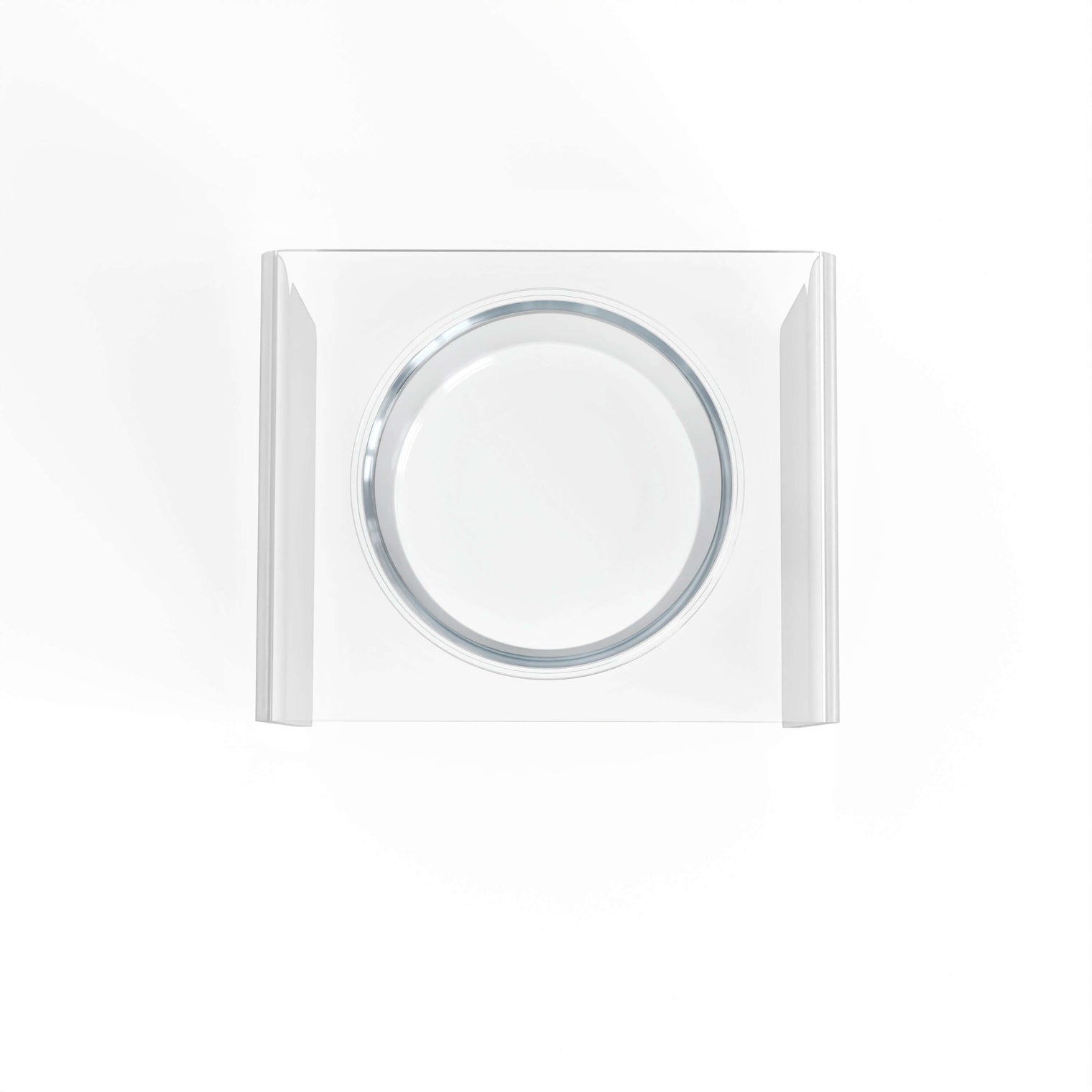 Modern Acrylic Glass Bowl Feeders, Standard Style, Single Bowl