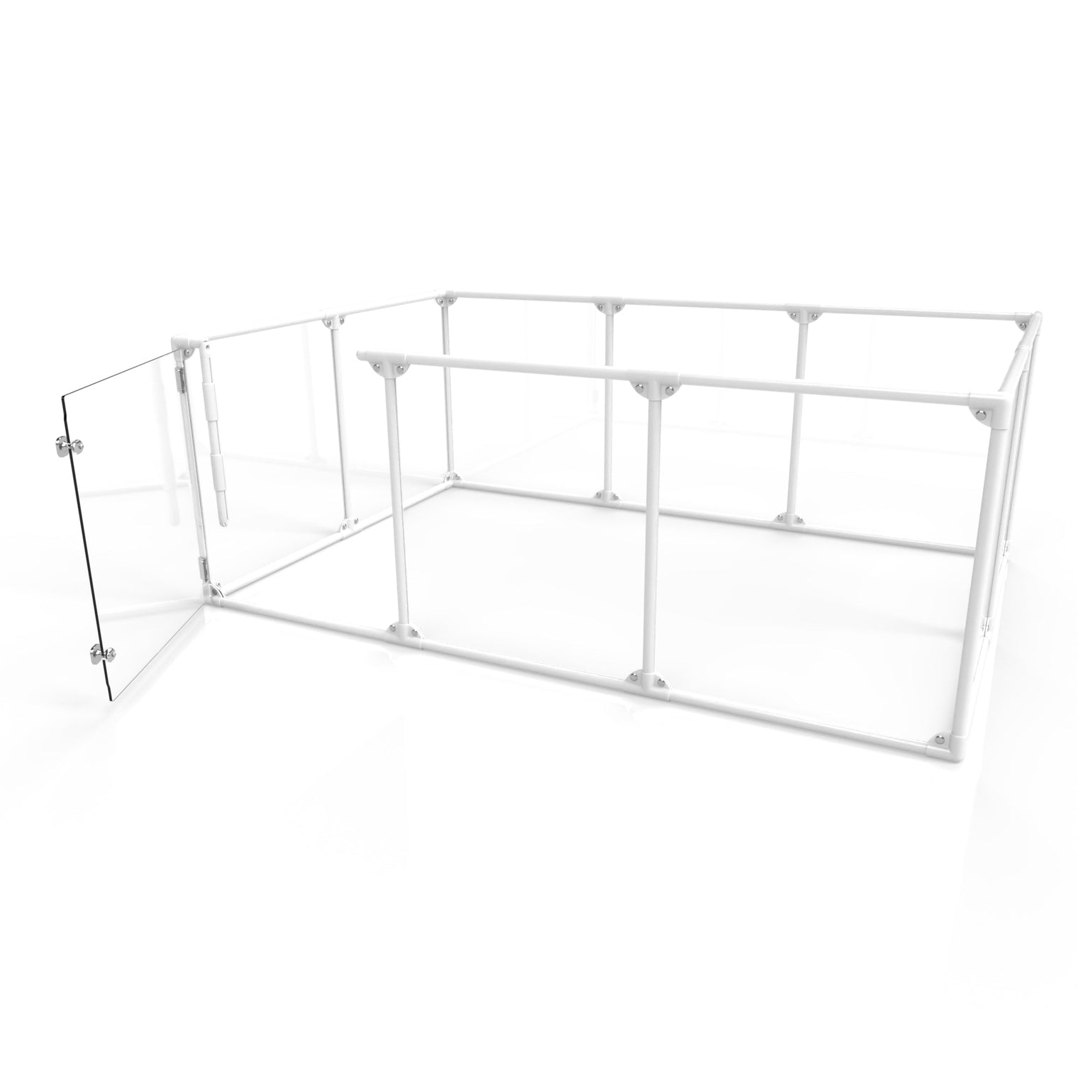 27" Tall Large Lucidium Pet Pen, WHITE - (Unused Return)