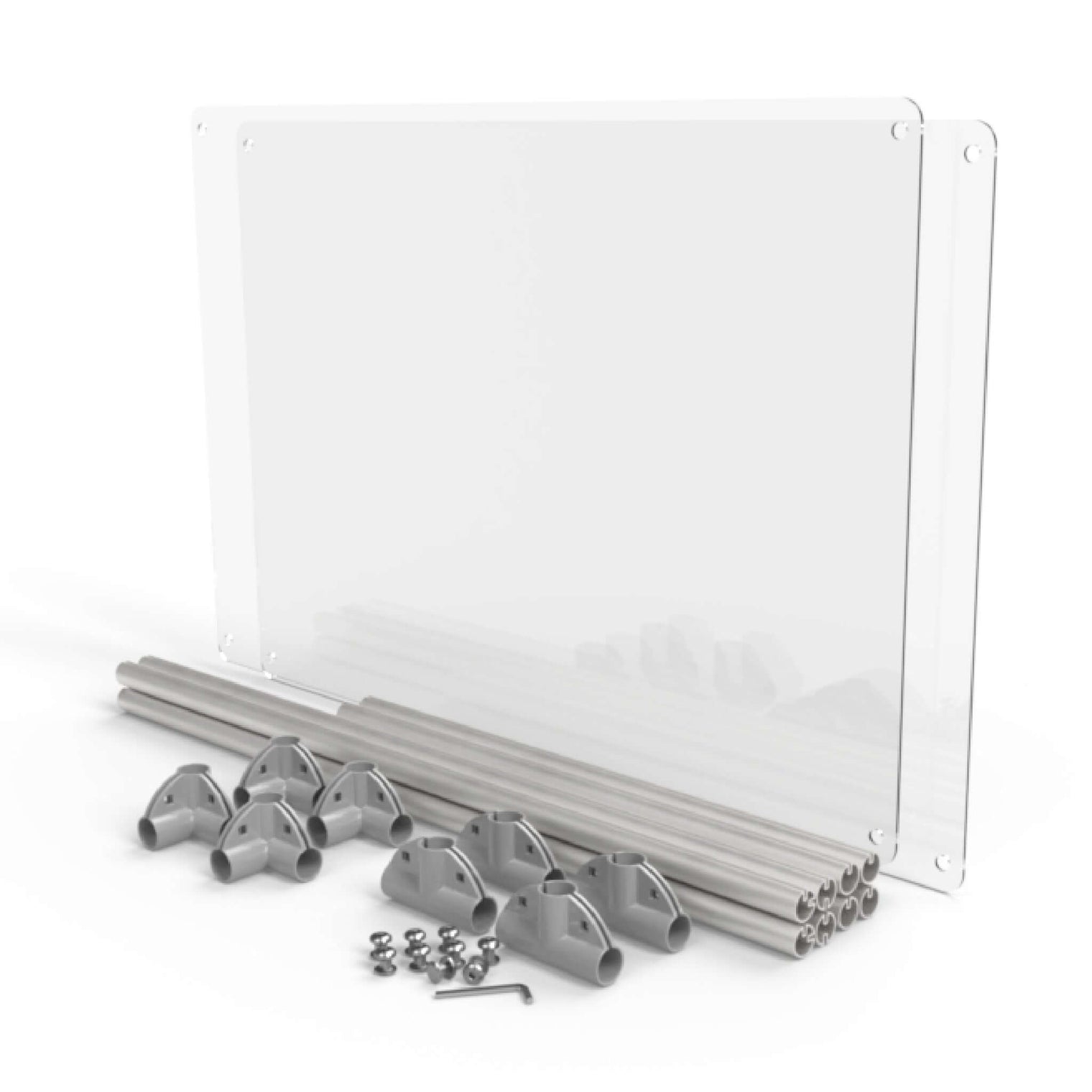 Silver Lucidium Pen Universal Add-On Kit included parts