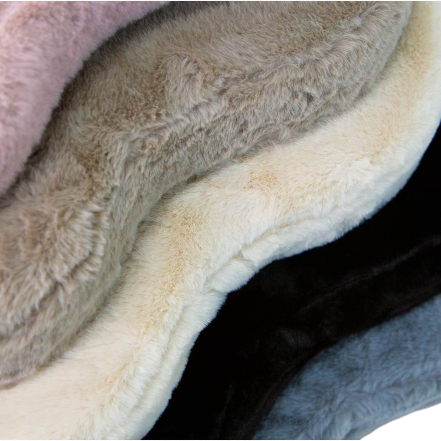 5 color choices for Hide shaped pet bed