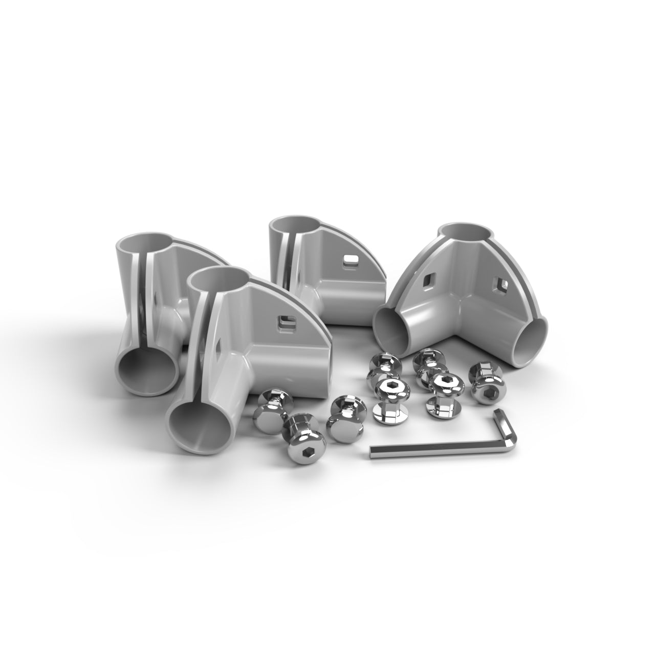 Lucidium Connector Kit, (4) Corner Connectors