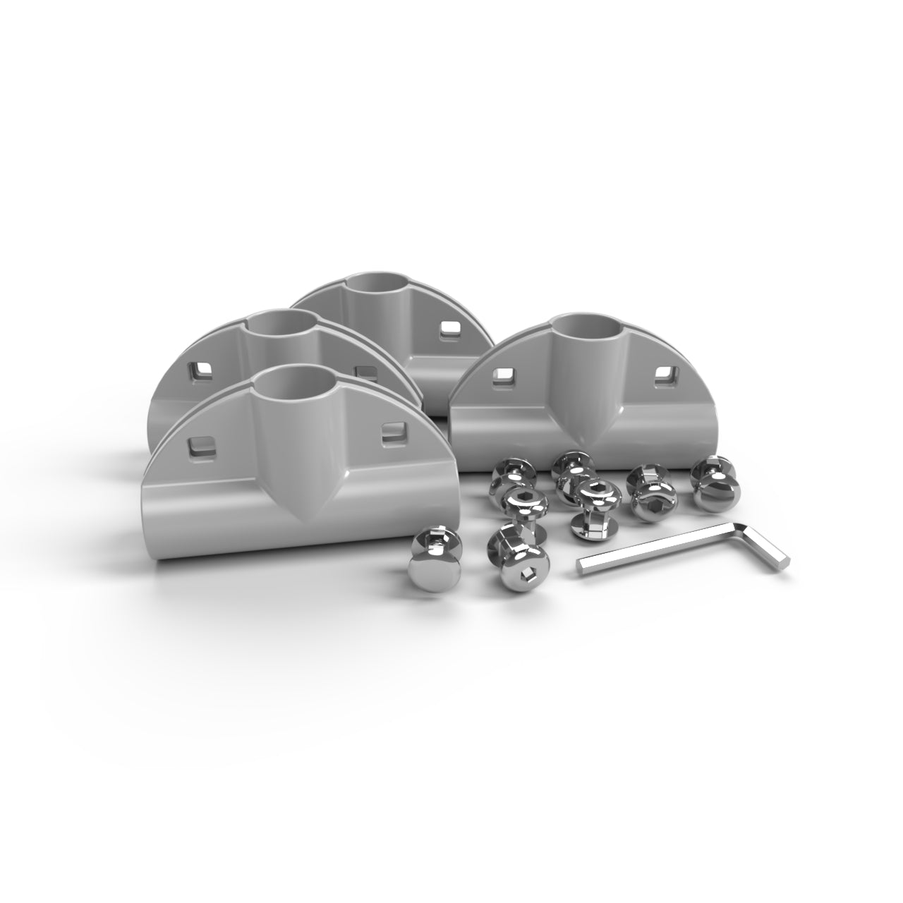 Lucidium Connector Kit, (4) Wall Connectors