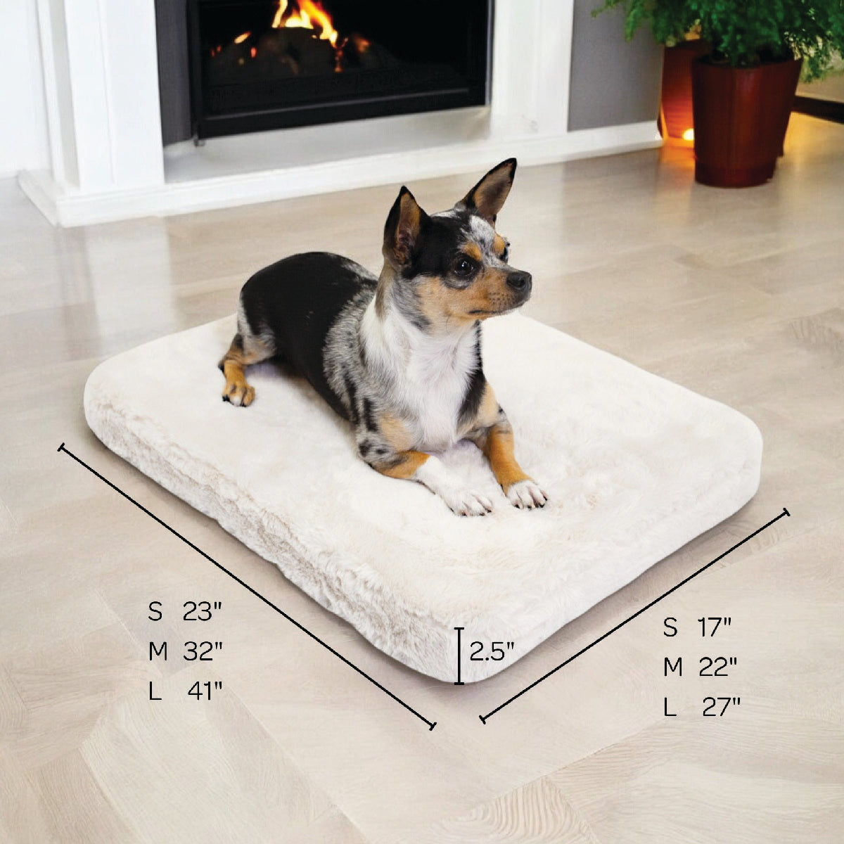 4Cats&Dogs Pixie Pad Leak-resistant Pet Bed