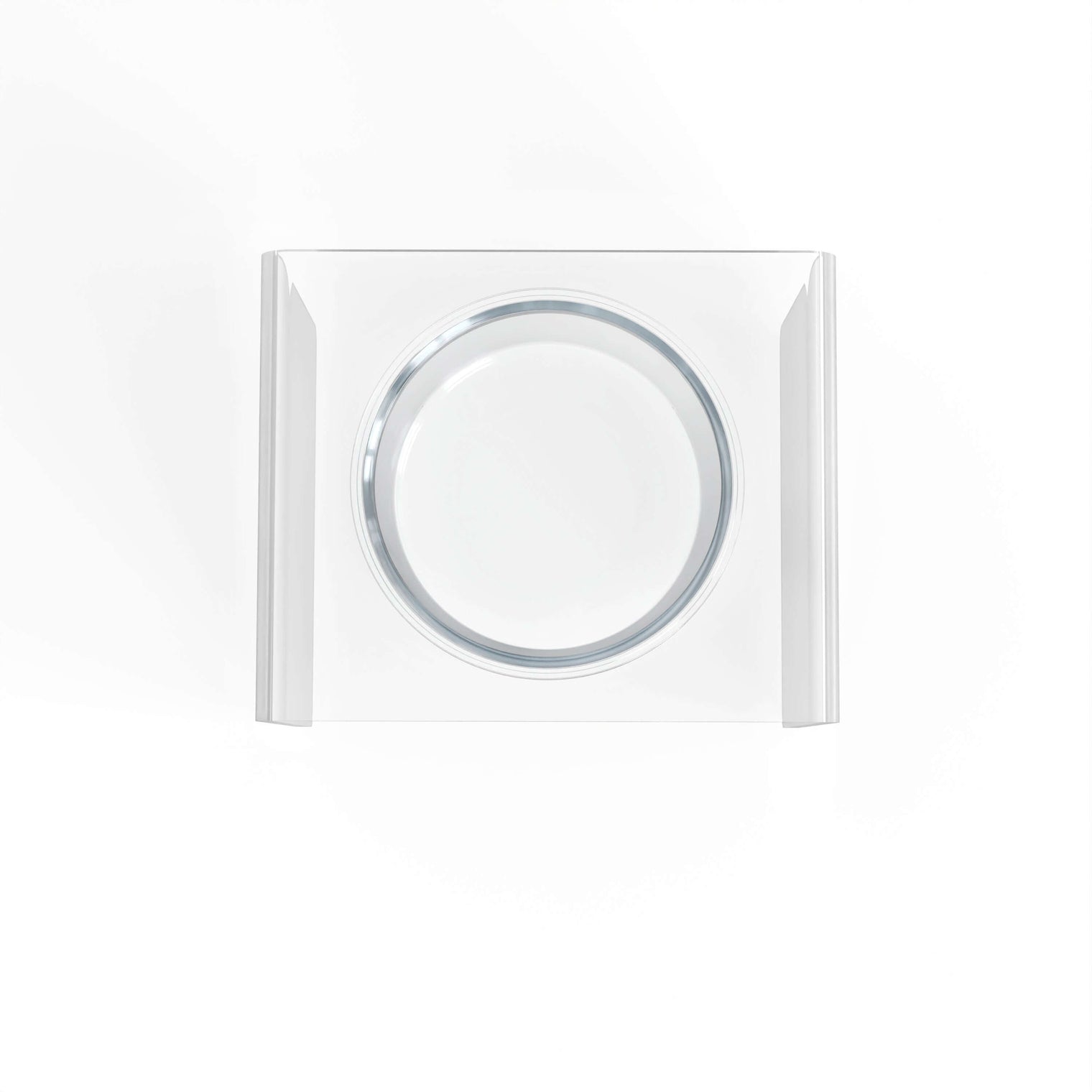 Modern Acrylic Glass Bowl Feeders, Standard Style, Single Bowl - (Unused Return)