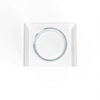 Modern Acrylic Glass Bowl Feeders, Standard Style, Single Bowl - (Unused Return)