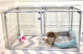 27" Tall Small Lucidium Pet Pen, WHITE (Unused Return)