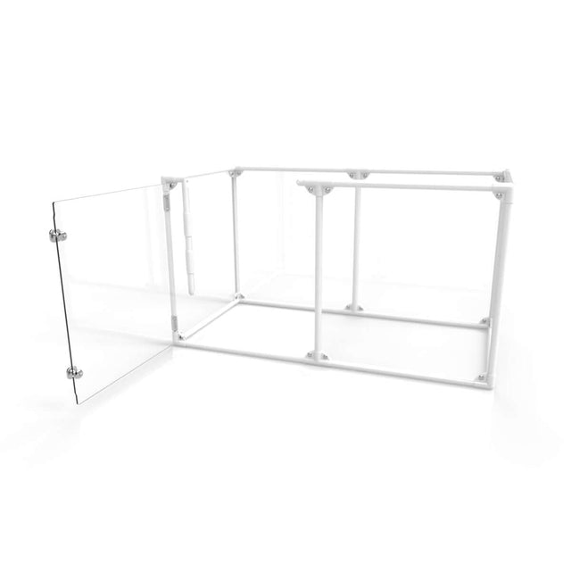 27" Tall Small Lucidium Pet Pen, WHITE - (Unused Return)