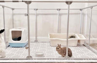 36" Tall Large Lucidium Pet Pen, WHTE - (Unused Return)