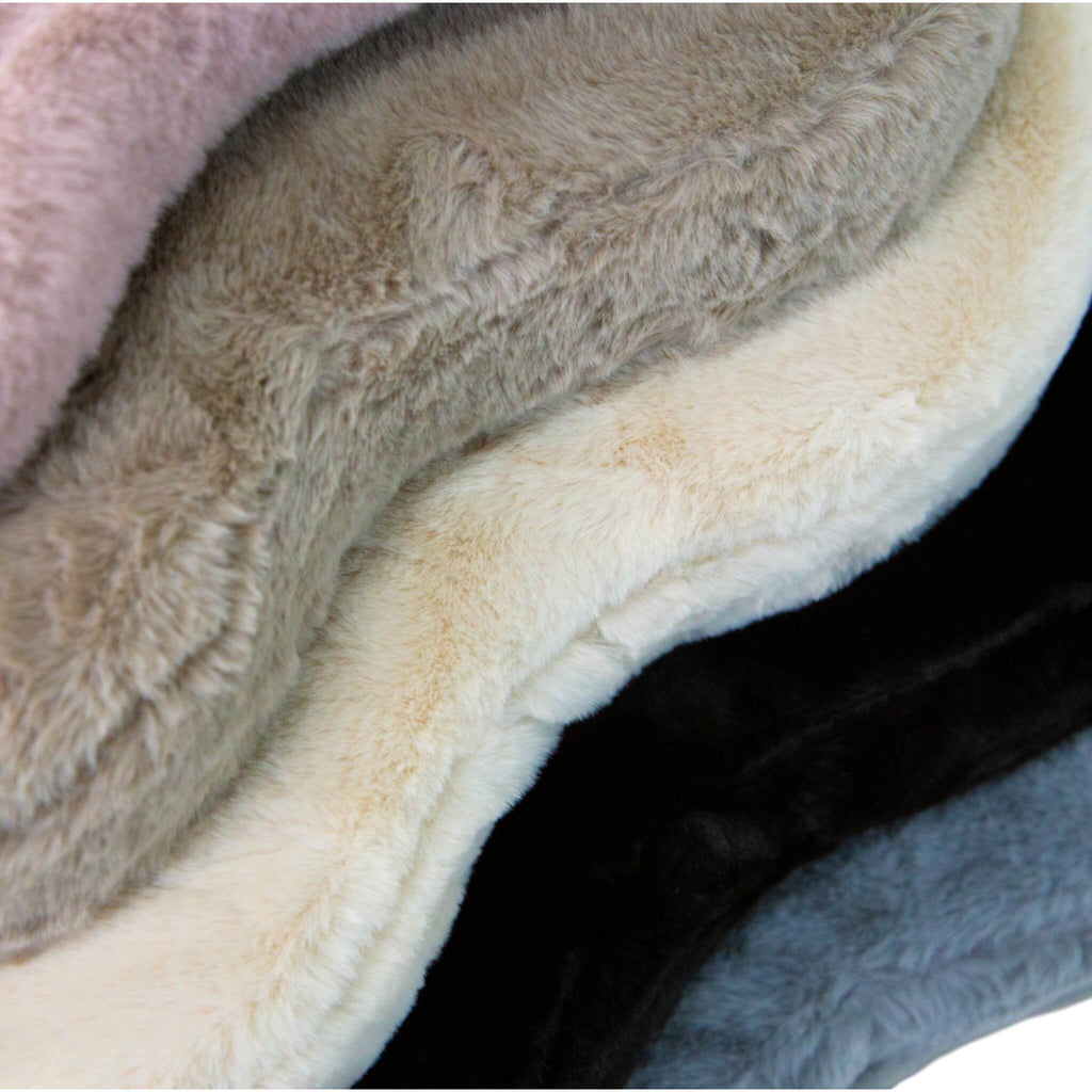 5 color choices for Hide shaped pet bed 