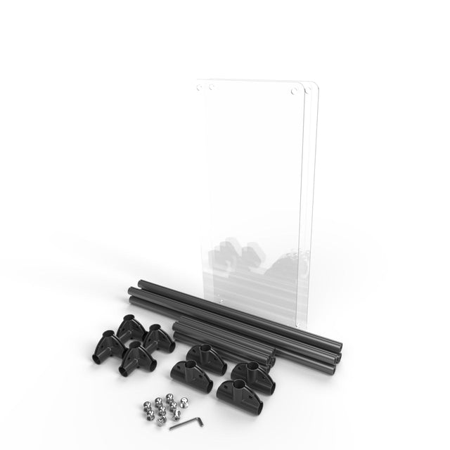 Lucidium Pen 27" tall 1 ft. Add-On Kit, GUNMETAL - (Unused Return)