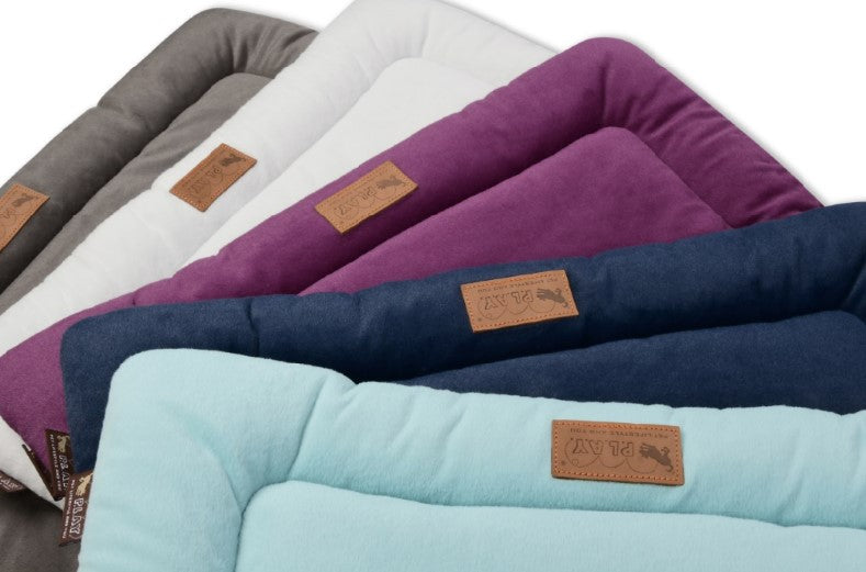 P.L.A.Y. Chill Pads Coastal Series in assorted colors for pet relaxation and home comfort.