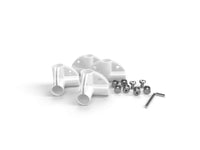 White connector kit - connectors, screws, and hex key
