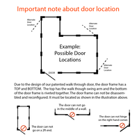 36" Tall Large Lucidium Pet Pen, GUNMETAL (Unused Return)