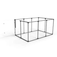 36" Tall Large Lucidium Pet Pen, GUNMETAL (Unused Return)