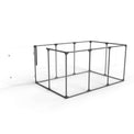 36" Tall Large Lucidium Pet Pen, GUNMETAL - (Unused Return)