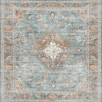 Estate Vinyl Pen Mat, 52" x 52", TURQUOISE- (Unused Return)