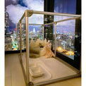 27" Tall Small Lucidium Pet Pen, WHITE (Unused Return)