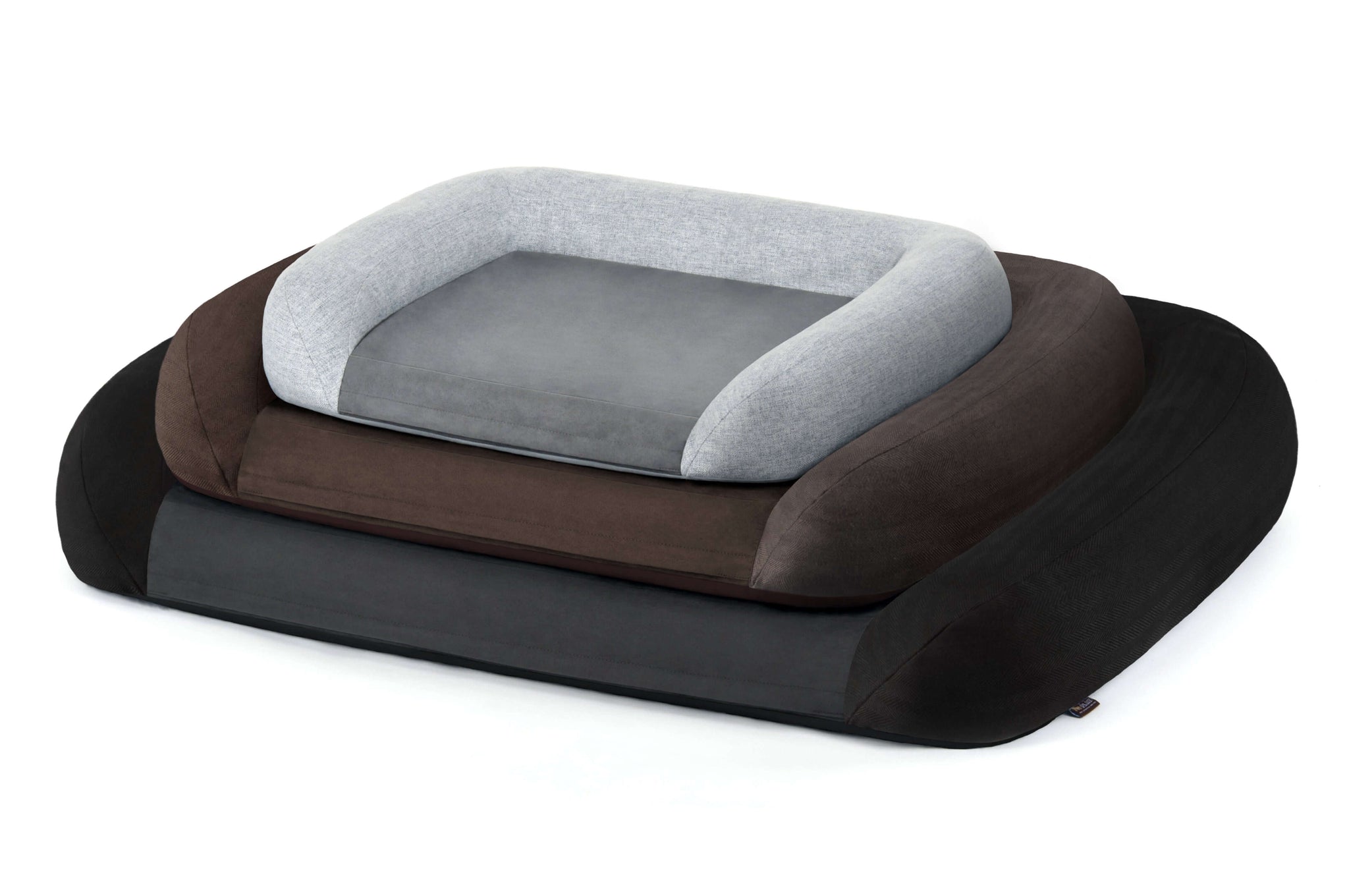 P.L.A.Y. California Dreaming Memory Foam Lounger Bed for large and older dogs easing joint pressure in cozy design