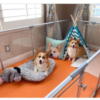 27" Tall Large Lucidium Pet Pen, WHITE - (Unused Return)