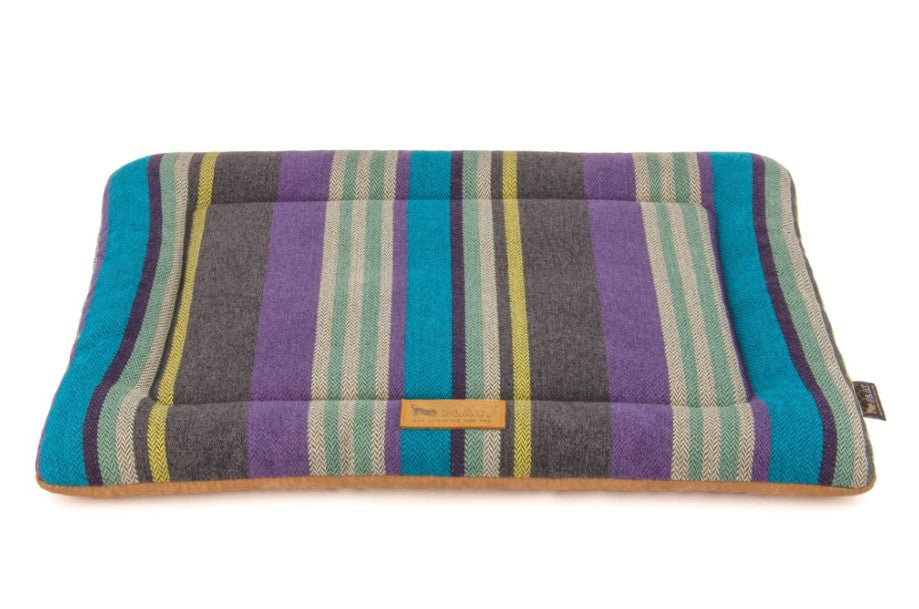 P.L.A.Y Horizon Series Chill Pad featuring colorful stripes, perfect for pet comfort and versatility.