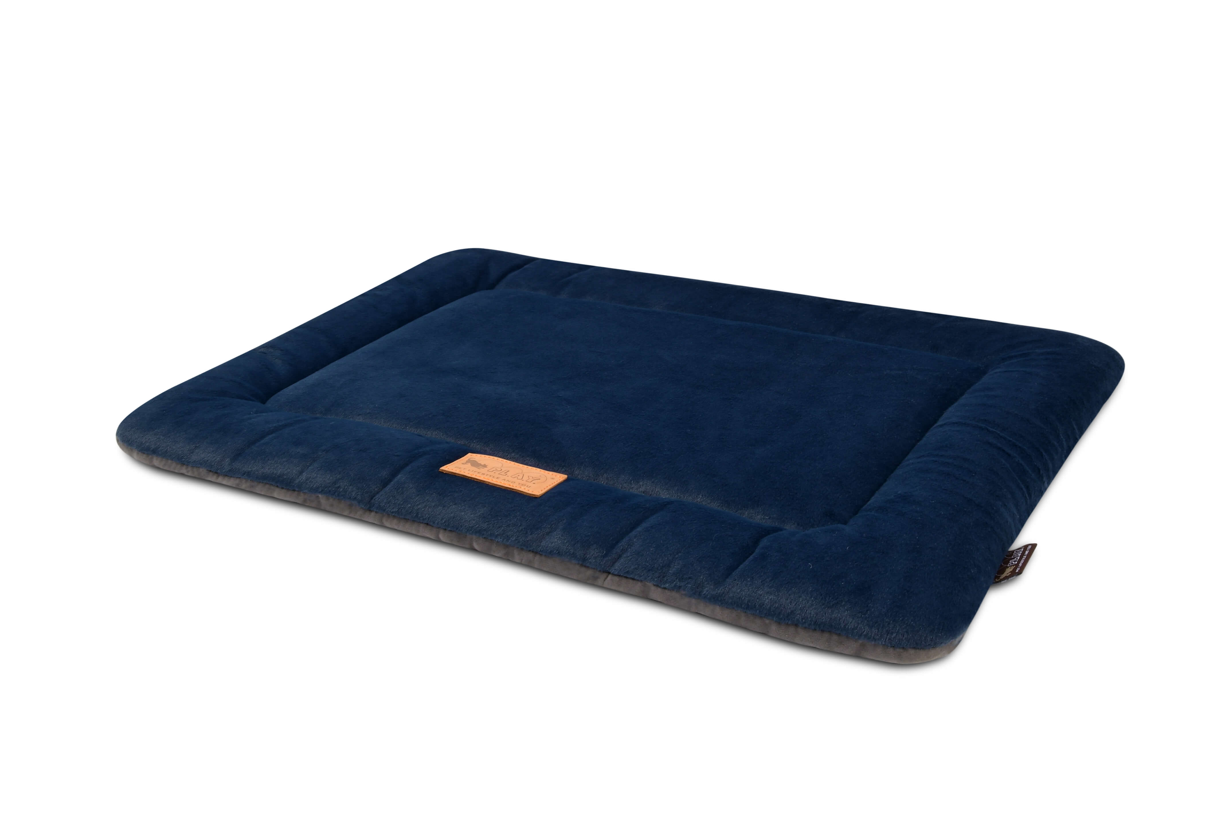 P.L.A.Y. Chill Pads Coastal Series - Ultra-soft dark blue pet pad for home, office, and car relaxation