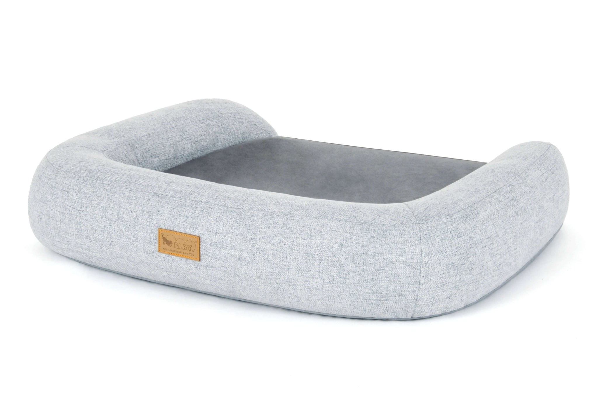 P.L.A.Y. California Dreaming Memory Foam Lounger Bed for dogs - perfect for large and older dogs, offering soothing comfort and joint support.