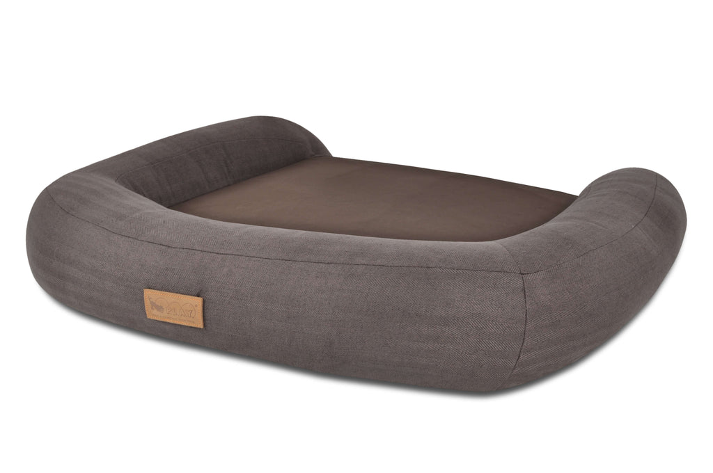 P.L.A.Y. California Dreaming Memory Foam Lounger Bed for large and older dogs, providing joint support and comfort