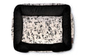 P.L.A.Y. Celestial Lounge Pet Bed in Night Sky Black with elevated sides for comfort and style, top view