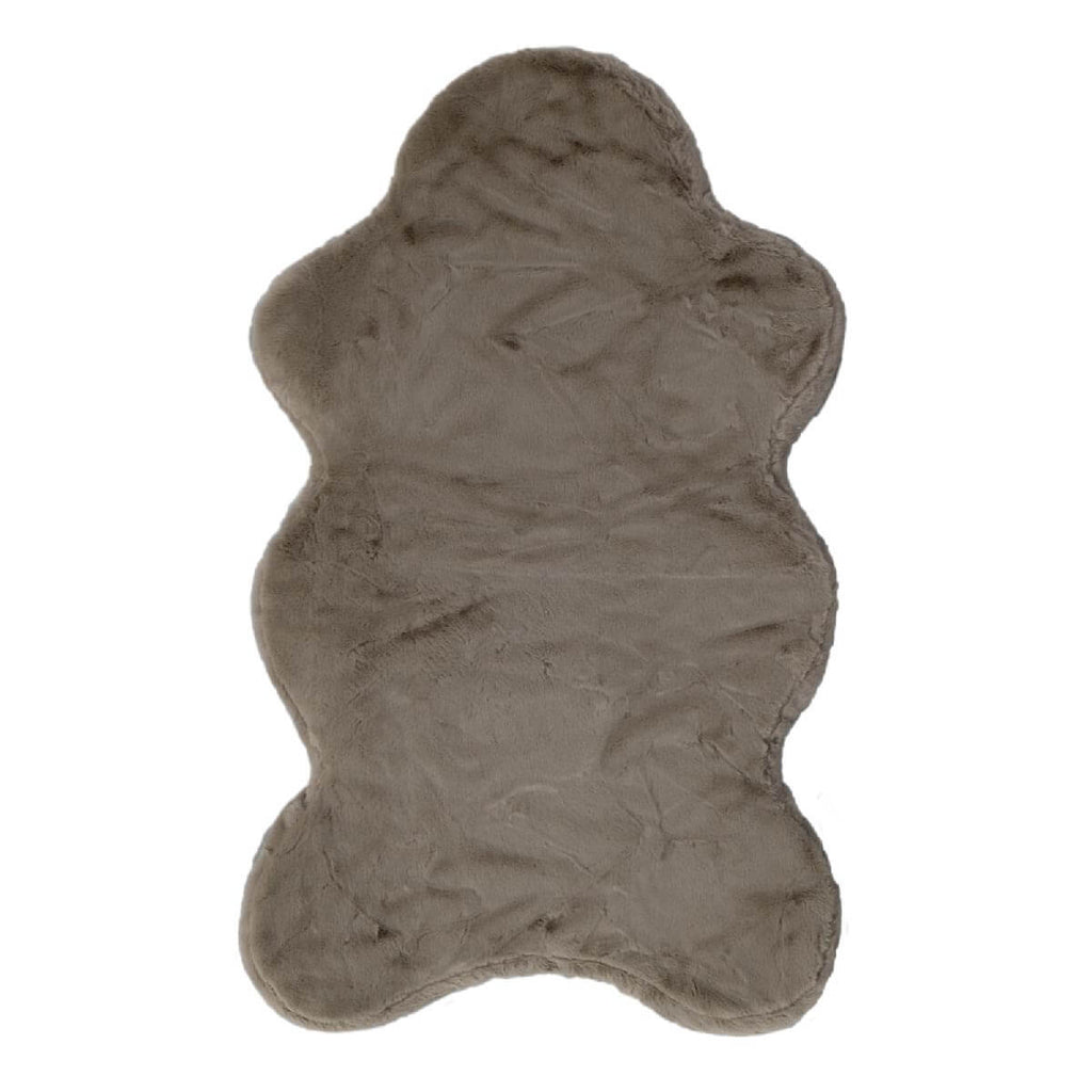 Taupe Hide shaped pet bed