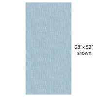 Toronto Vinyl Pen Mat in light blue, 28" x 52", perfect for a minimalist pet space with durable, high-quality vinyl.