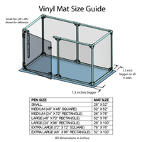 Matrix Vinyl Pen Mat - (Unused Return)