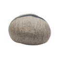  Felt Cat Cave, Light Grey Striped